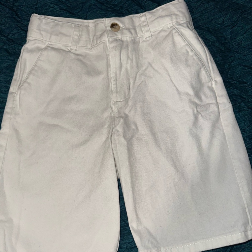 Janie and Jack White Jeans Classic Cotton